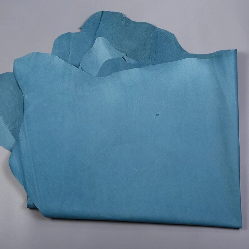 Bolso de cuero genuino de piel de cerdo gamuza piel de piel de cuero varios colores pieza de cuero Foto 3 de 4