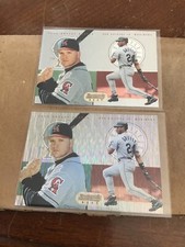 1995 Bowmans Best Refractor & Base Card #12  Ken Griffey Jr/Todd Greene