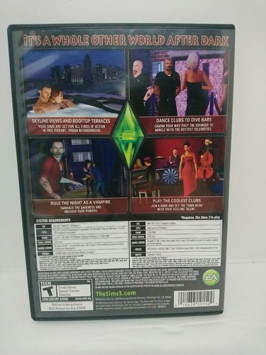 Sims 3 with 7 Expansions PC Late Night, Showtime, University, Seasons, - Picture 13 of 22