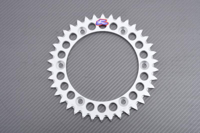 Couronne Renthal ultra légère 41 dents pas 520 en aluminium de motocross