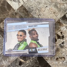 2022 AEW UPPER DECK ALLURE PRIVATE PARTY #MC-2 MY SQUAD!! DIE-CUT B-14