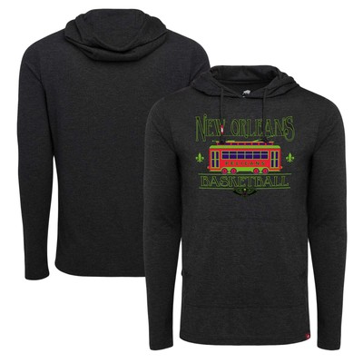 Unisex Sportiqe Heather Black New Orleans Pelicans City Edition Rowan