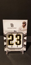 2022 Topps Series 1 Fernando Tatis Jr. Player Jersey Number Medallion #JNM-FT