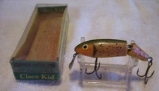 121923 VINTAGE CISCO KID LURE  IN PACK  2.5"