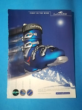 RITAGLIO DI GIORNALE PUBBLICITA' SCARPONI SCI LANGE DA COLLEZIONE - (141)