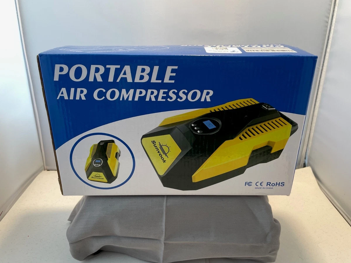 Sunvook portable on sale air compressor