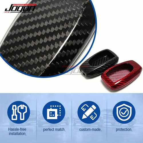 Real Carbon Remote Key Case Fob Covers For Subaru Impreza 2017 2018 2019 2020-23 - Picture 5 of 10