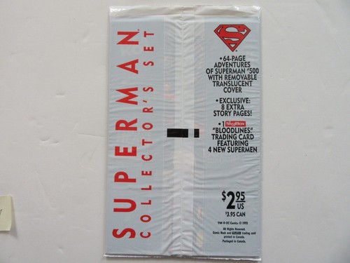 Adventures Of Superman #500 Early Jun 1993 DC Back From The Dead?! Never Opened - Picture 2 of 2