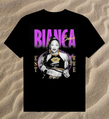 Bianca Belair Distressed Cotton Unisex All Size S To 5Xl T-shirt