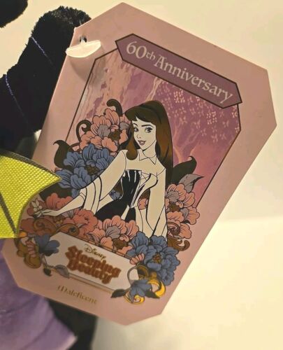 Disney Store Maleficent Dragon Plush Sleeping Beauty 60th Anniversary NWT - Picture 2 of 7