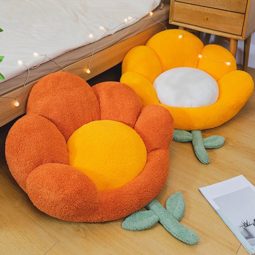 Pillow Decor Long Lasting Eye-catching Comfortable Plush Floor Cushions No Odor