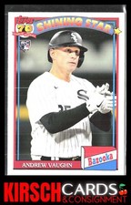 Andrew Vaughn 2021 Topps Archives #91BZ-10 1991 Topps Bazooka Shining Stars