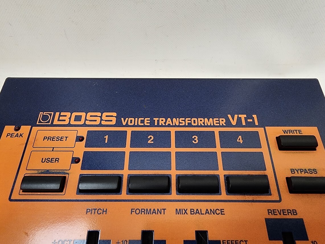 BOSS VT-1 VOICE TRANSFORMER Formant Shifter Vocoder Effects | eBay