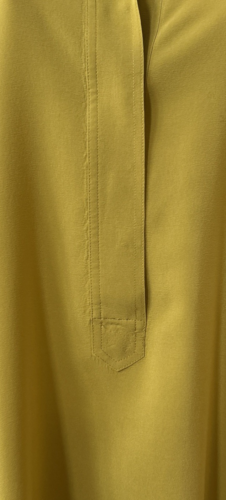 New Eileen Fisher Blouse Top Womens L 100% Silk Long Sleeve Minimalist Oversize - Picture 5 of 14