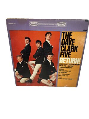 The Dave Clark Five Return! LP Vinyl ~ 1964 Epic Records Stereo BN 26104