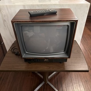 Zenith Space Command 13" CRT TV Wood Grain Retro Gaming SE1315W WITH REMOTE!
