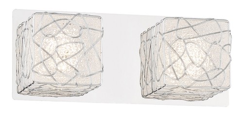 Kovacs P5292-L Livewire 2 Light 13"W Integrated LED Vanity Light - Chrome