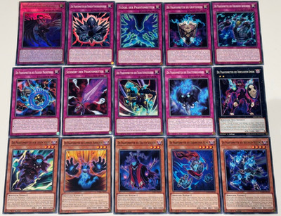 Yu-Gi-Oh! Phantomritter 15er Set Common Ultra Monster Falle Exceed XYZ S73