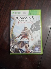 Assassin's Creed IV 4 Black Flag (2013, Xbox 360) Nice Shape Fast Shipping X BOX