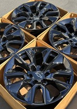 20" Chevy Tahoe Factory Wheels Rims Silverado Gloss Black OEM 5916 Chevrolet