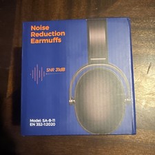 Noise reduction earmuffs - black, SNR31dB