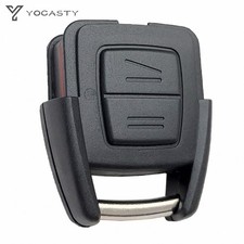 YOCASTY Remote Car Key Shell Case Cover   No Chip, Uncut Blade, Fob Replacement