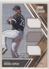 2017 Elite Extra Edition Triple Materials Holo Gold 46/99 Michael Kopech s3g