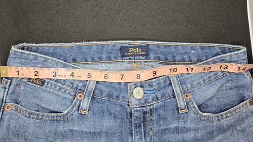 Polo Ralph Lauren Astor Slim Boyfriend Colorful Patchwork Jeans Teens Sz 14 - Picture 12 of 14