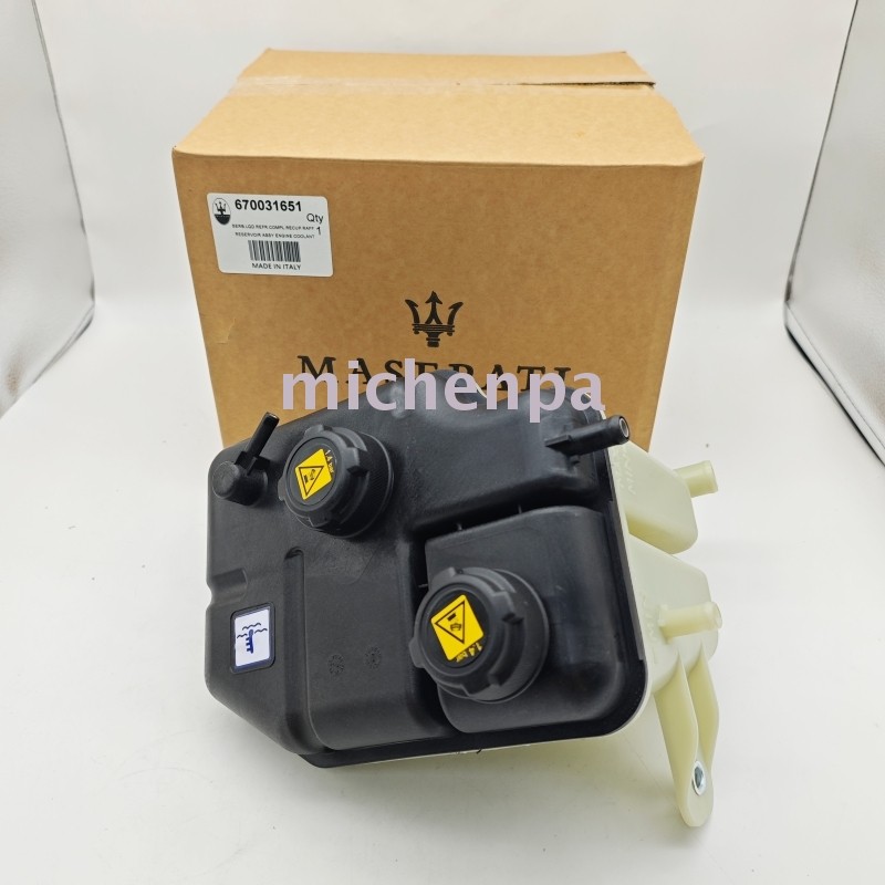 Expansion Tank Assembly For Maserati Ghibli Quattroporte & Levante 670031651