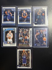 Panini Topps Memphis Grizzlies NBA Rookie Card Lot - Wells Edey, 7 Cards