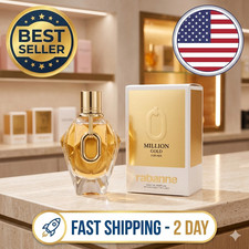 Million Gold For Her By Paco Rabanne EDP  Spray 90ml / 3 fl.oz NEW IN SEALED BOX