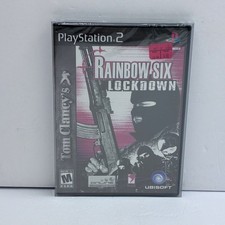 Tom Clancy's Rainbow Six Lockdown PlayStation 2 Video Game NEW SEALED W/CASE