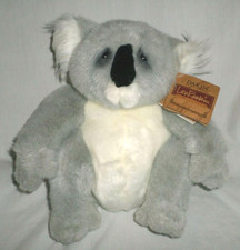 Dakin Lou Rankin Little Friends Sydney Koala Gray White Tags 10" Stuffed Animal