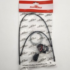 Sunrace Sl-m10 Rh 5-speed Right Mtb Bike Friction Thumb Shifter W Housing