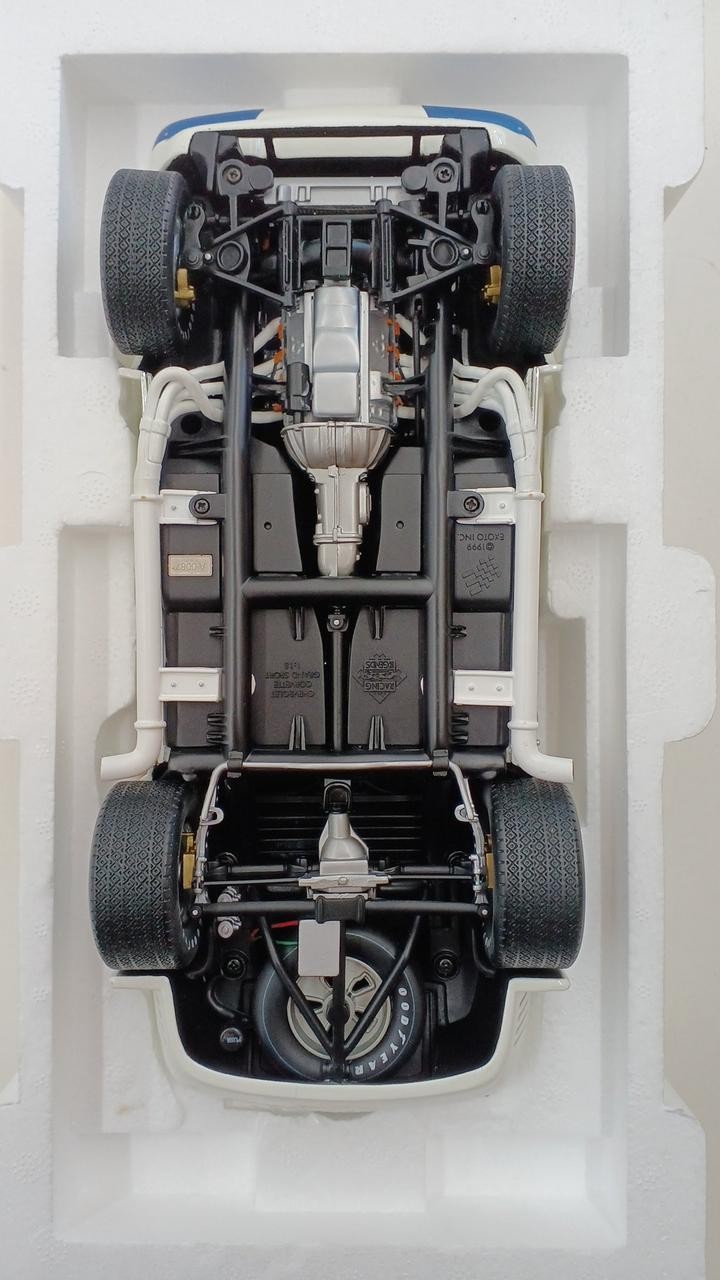 EXOTO RLG18021 Corvette Grand Sport White 1/18 Mini Car RACING LEGENDS ...
