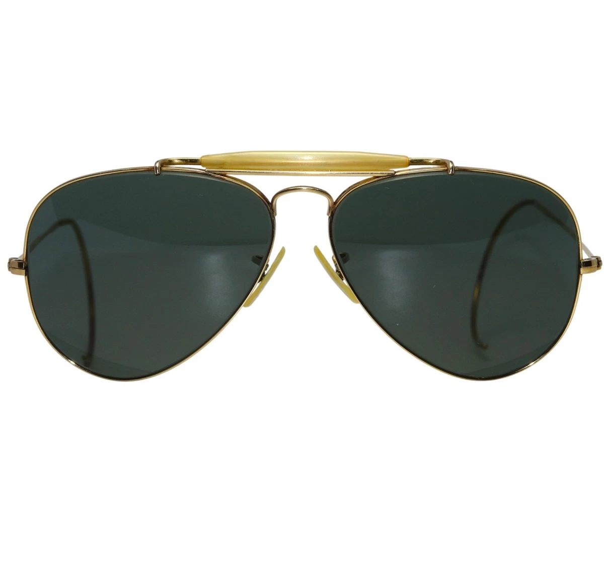 SHINER　レイバン B&L RAYBAN USA ヴィンテージ Vintage B&L Ray Ban Wrap Cable Temple Aviator Sunglasses - Etsy