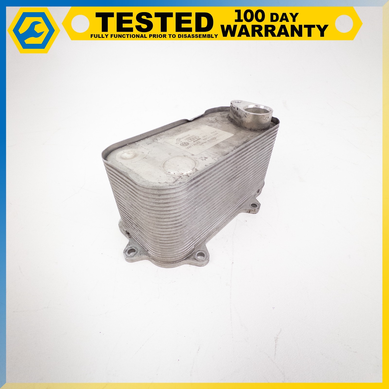 03-13 BENTLEY CONTINENTAL GT FLYING SPUR GTC ENGINE OIL COOLER RADIATOR OEM