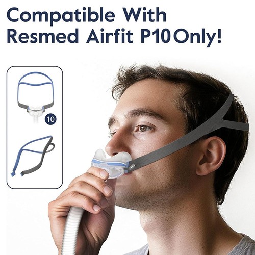 2-Pack Air Fit P10 Headgear Strap,CPAP Headgear Replacements for P104165 - Bild 6 von 6
