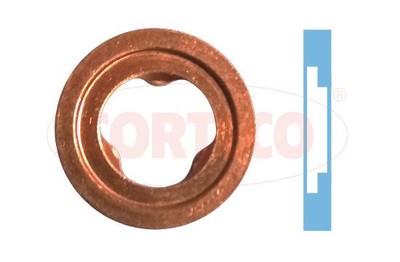 CORTECO 49430779 Seal Ring, nozzle holder for MERCEDES-BENZ