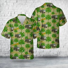 Austria Armed Forces Steyr-puch Pinzgauer Hawaiian Shirt