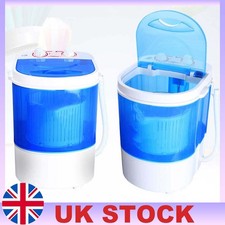 4.5KG Portable Mini Washing Machine Spin Cycle Table Top Laundry Washer 220V, UK
