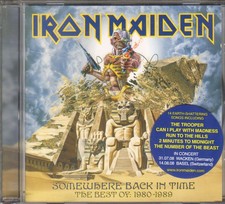 IRON MAIDEN-CD-SOMEWHERE BACK IN TIME-BEST OF 1980-1989-EMI-2008-NEU