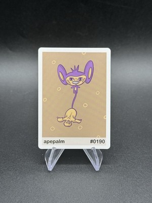 Apepalm - Aipom #190 Pookiemoot Series 2 Custom Fan Art Pokemon