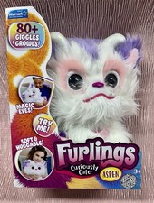 B98/49 Furlings Aspen - 13" Interactive Plush Toy, 80 Sounds  Animations, Gift