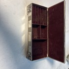 Vintage Heavy Jewelry Box Stamped ‘GODINGER  ‘SilverPlated’ W/redvelver Interior — photo 5
