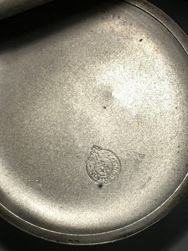 Antico orologio da tasca Chaux De Fonds - carica e zecche VENDUTO COSÌ COM'È VEDI VIDEO - Foto 7 di 23