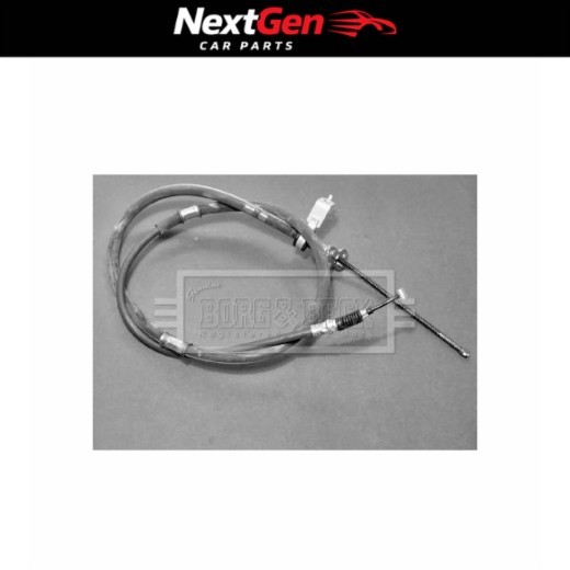 Borg & Beck Brake Cable Rh Rear for Toyota Hi-Ace LWB 07/99-05/04