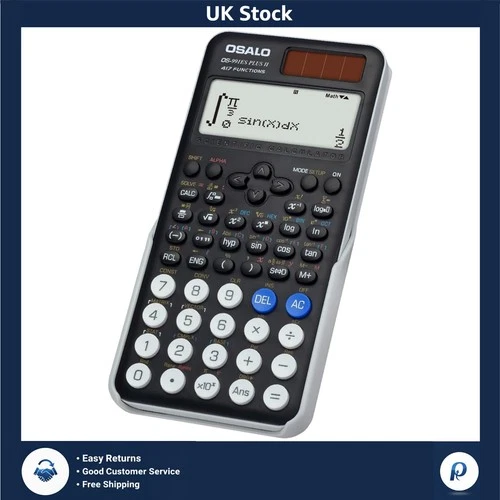 OS 991ES Plus Scientific Calculator: 417 Functions & Adjustable Brightness