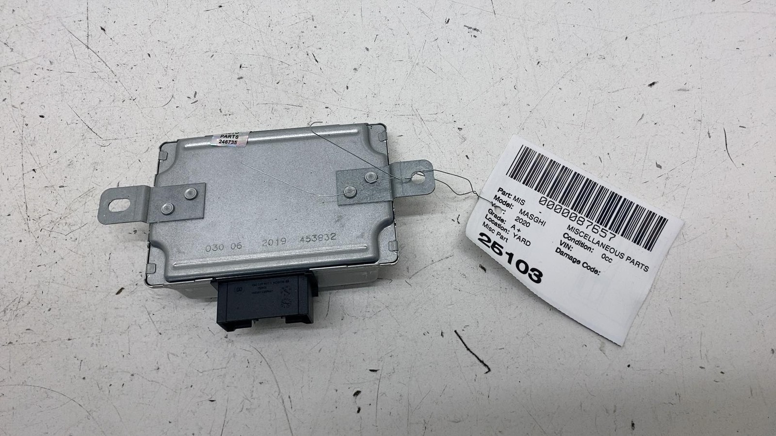 ⭕ 2017-2021 Maserati Ghibli Power Inverter Converter Control Module 56029583AC