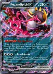 Fezandipiti ex 142/217 Ascended Heroes Double Rare Holo